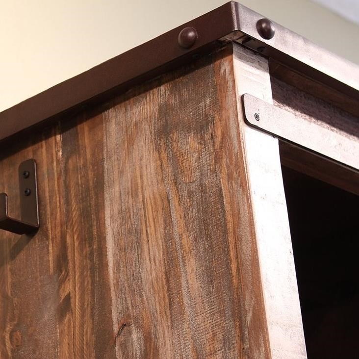 International Furniture Direct 900 Antique 1328728 Armoire Brown